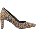 Hush Puppies Olivia Damen Wildleder Leoparden Runde Pumps