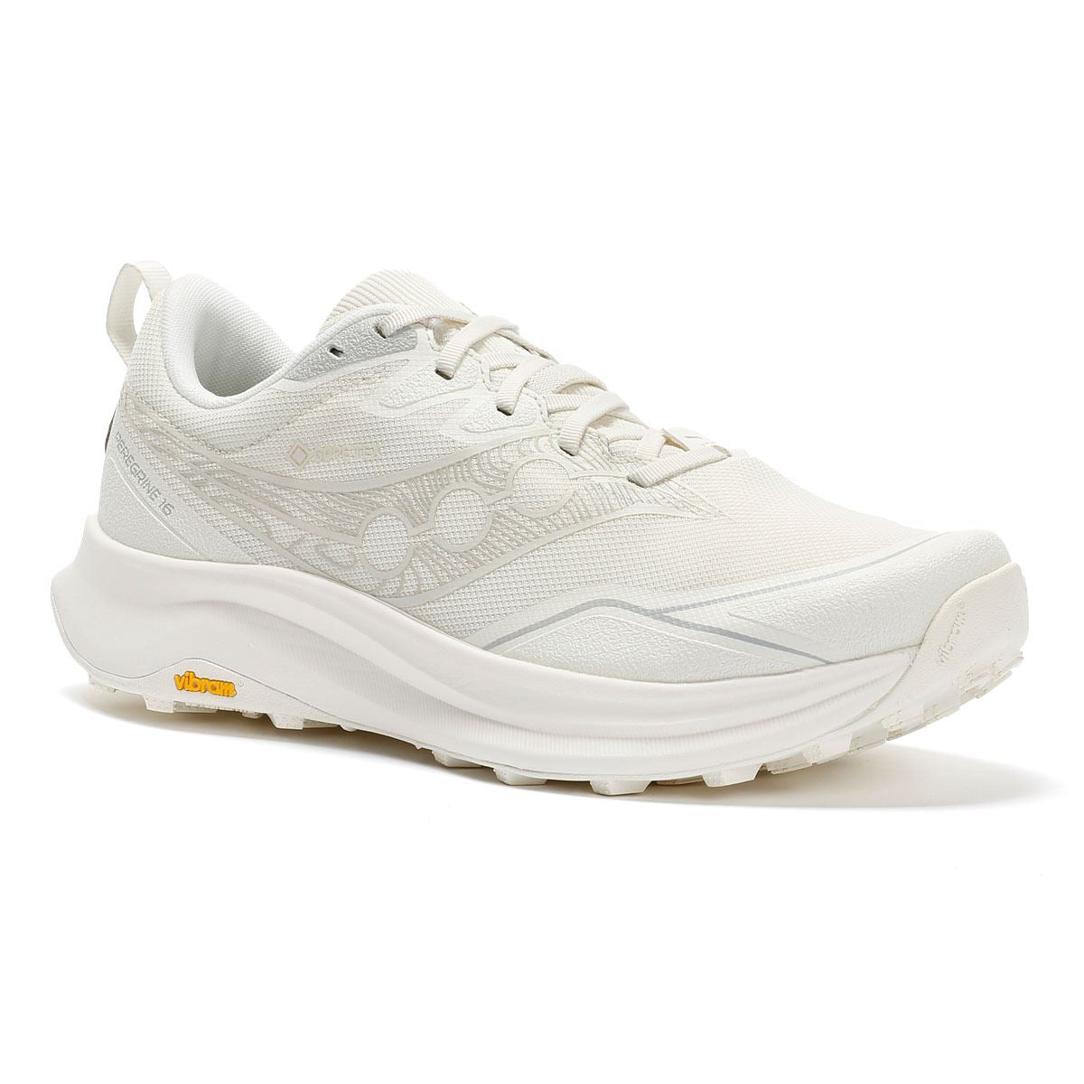 Saucony Peregrine 16 GTX Herren Weiße Sneaker