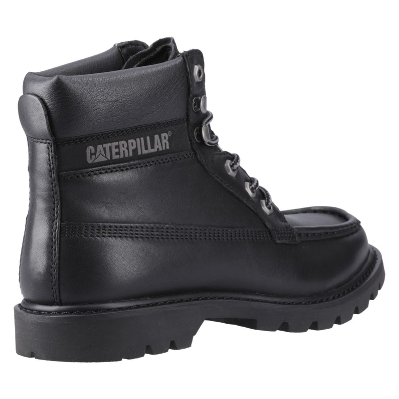 Caterpillar Colorado Moc Toe Leder Herren Schwarze Knöchelstiefel