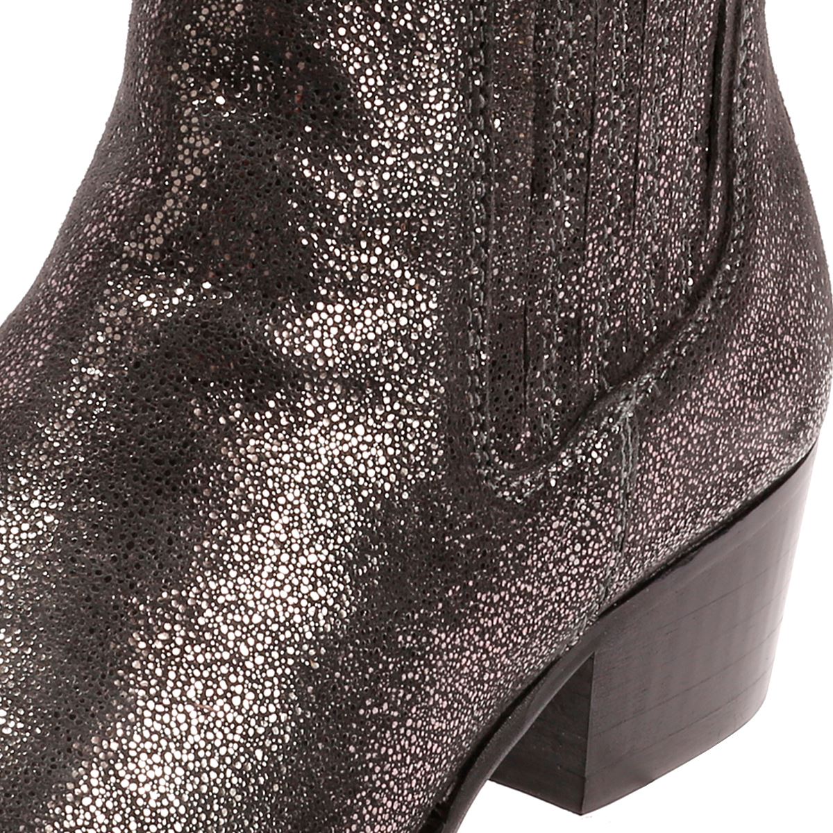 Osprey London The Janey Leder Damen Graue Stiefel