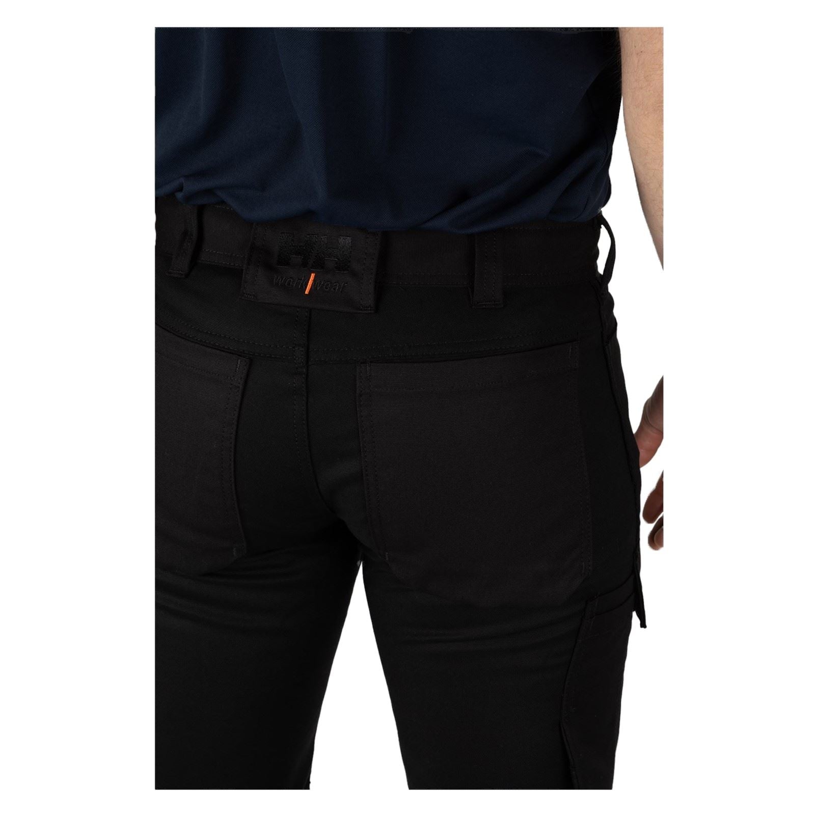 Helly Hansen Workwear Oxford Service Baumwoll Männer Schwarze Farbe Knie Lange Shorts