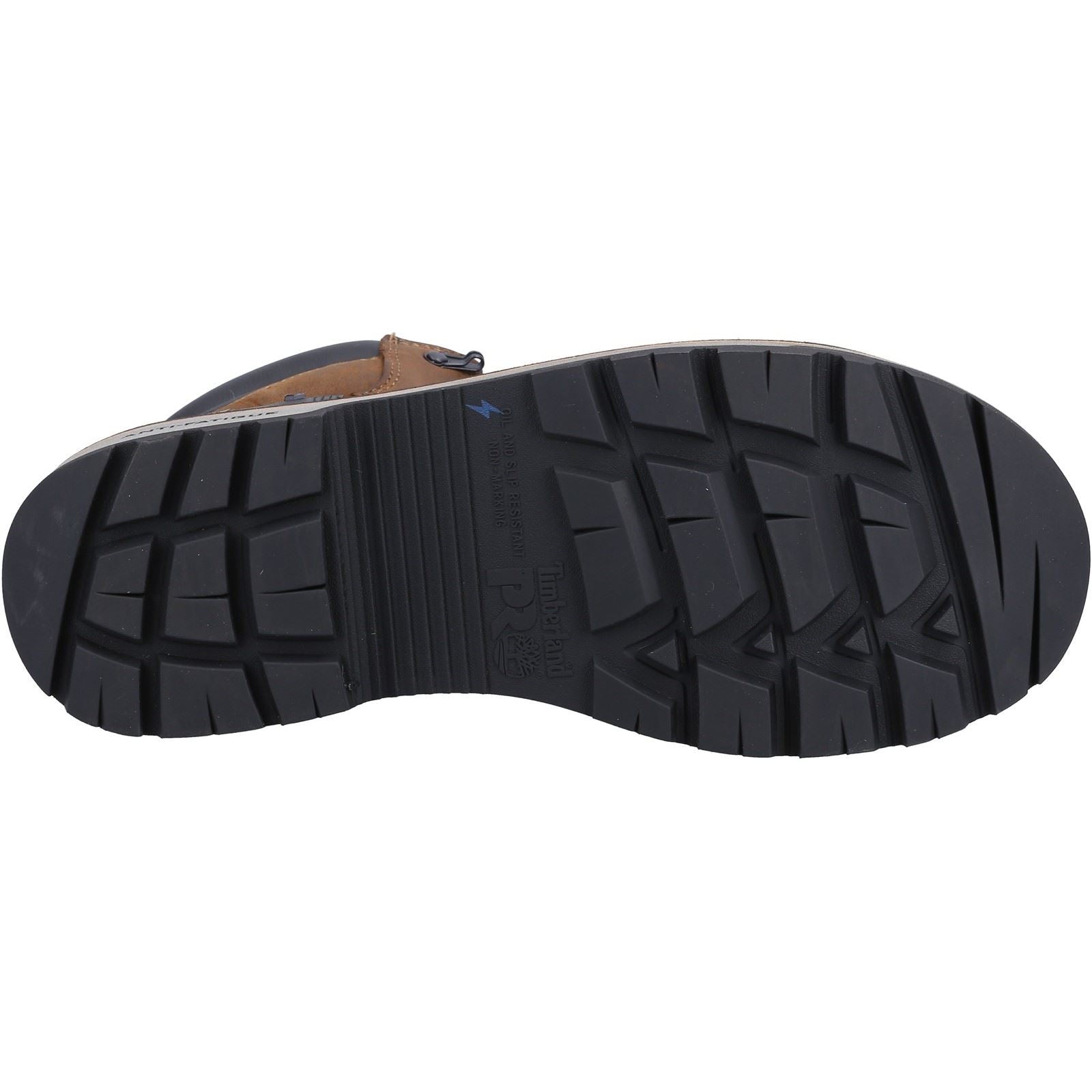 Timberland Pro Ballast Lederbraune Sicherheitsstiefel