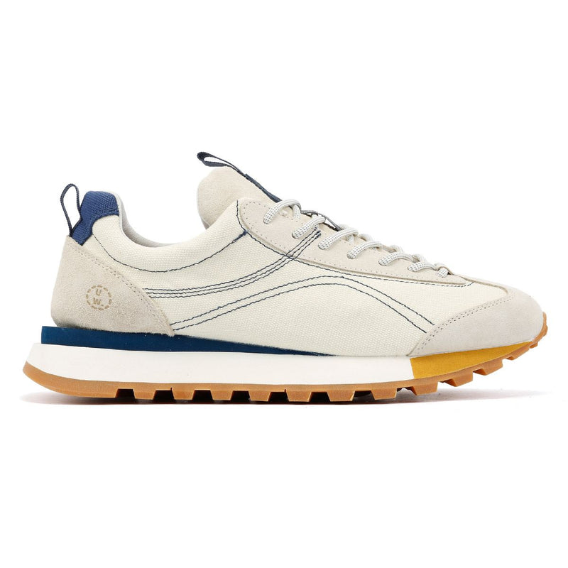 Flower Mountain New Asuka Universal Works Blau Sneakers