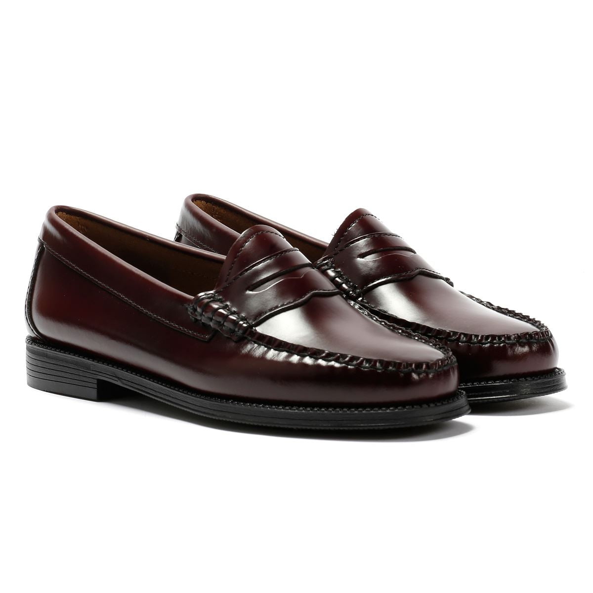G. H. Bass Weejun II Leder Damen Rote Slipper