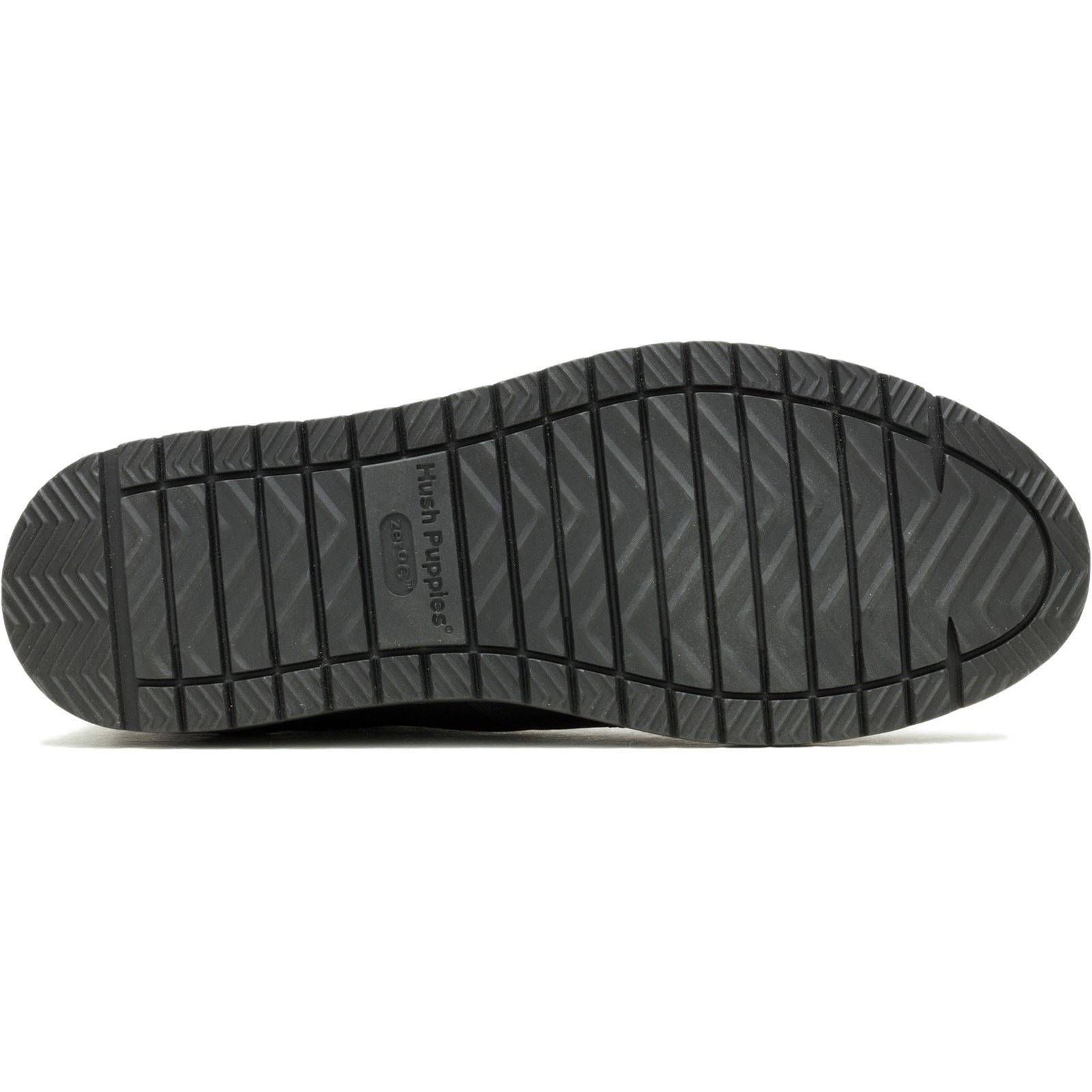 Hush Puppies Jenson Herren Stiefel aus schwarzem Leder
