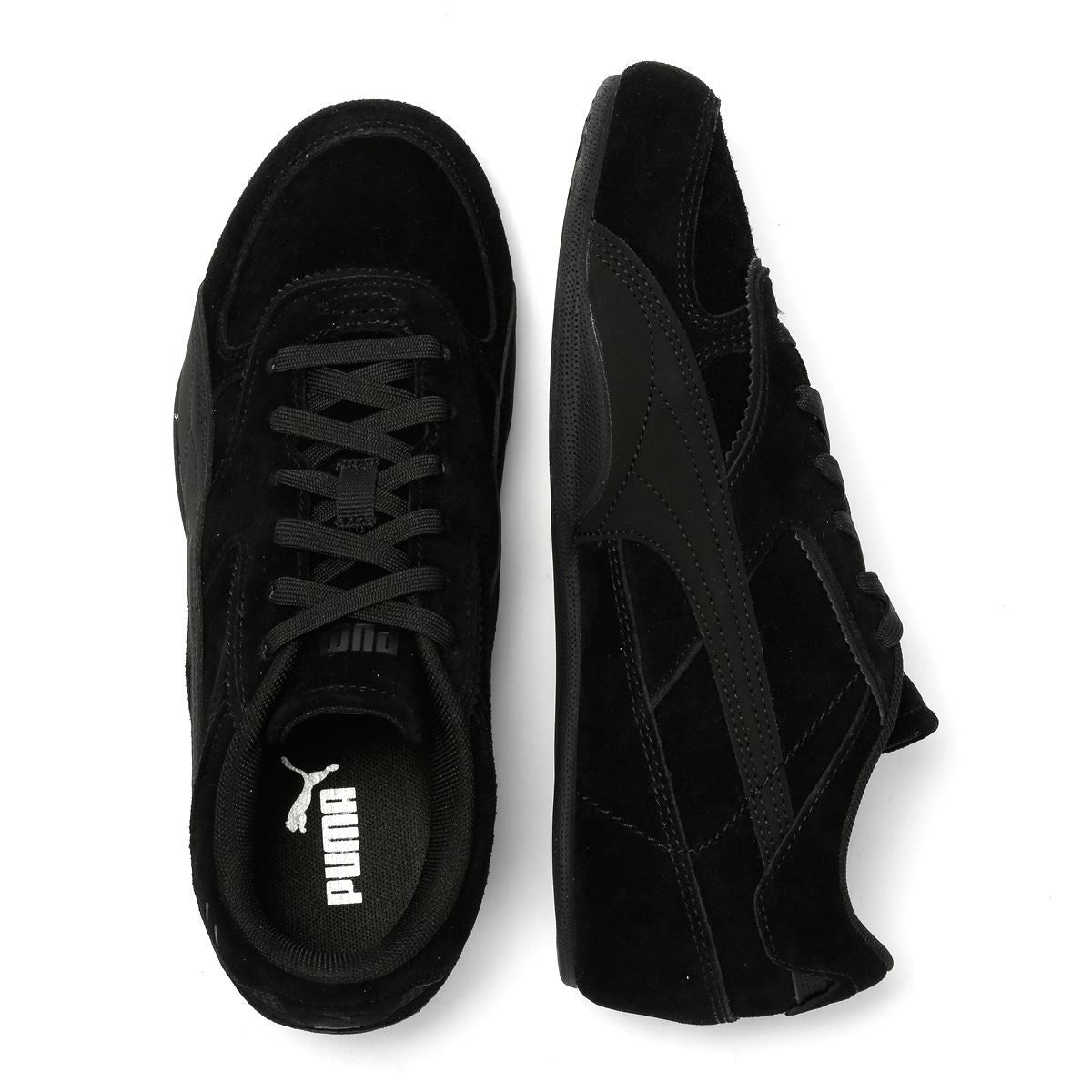 Puma Bella Mina Wildleder Damen Schwarz Sneakers