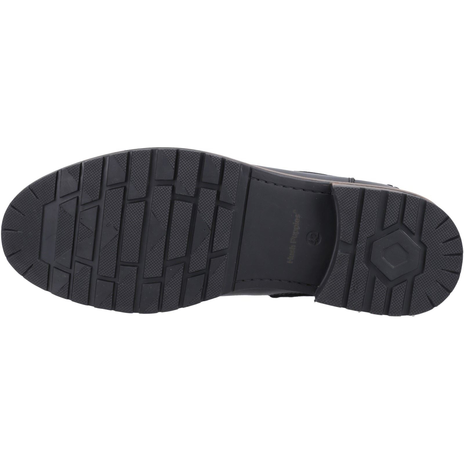 Hush Puppies Russell Herren Stiefel aus schwarzem Leder