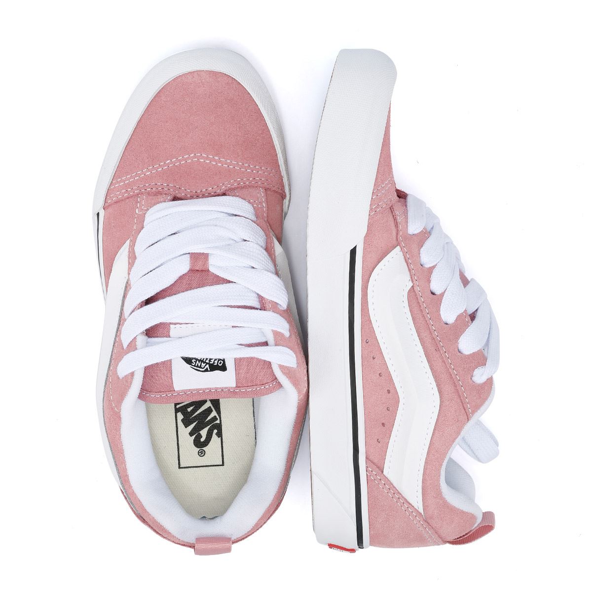 Vans Knu Skool Wildleder Damen Rosa Sneakers
