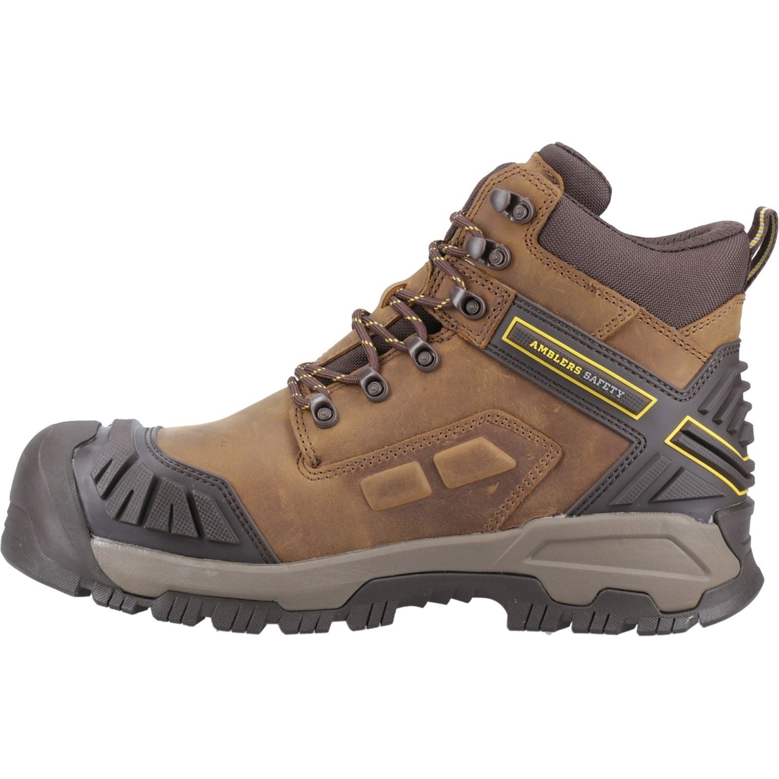 Amblers Safety Quarry Lederbraune Sicherheitsstiefel