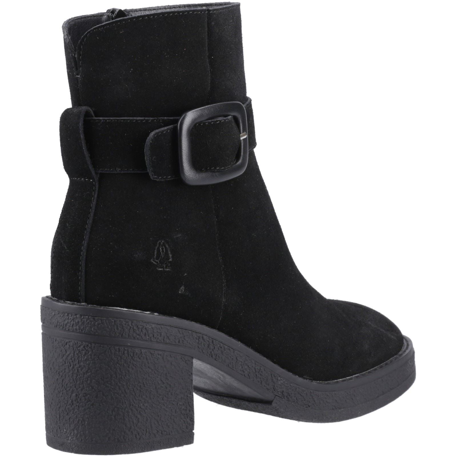 Hush Puppies Fearne Damen Wildleder Schwarze Farbe Stiefeletten mit Absatz