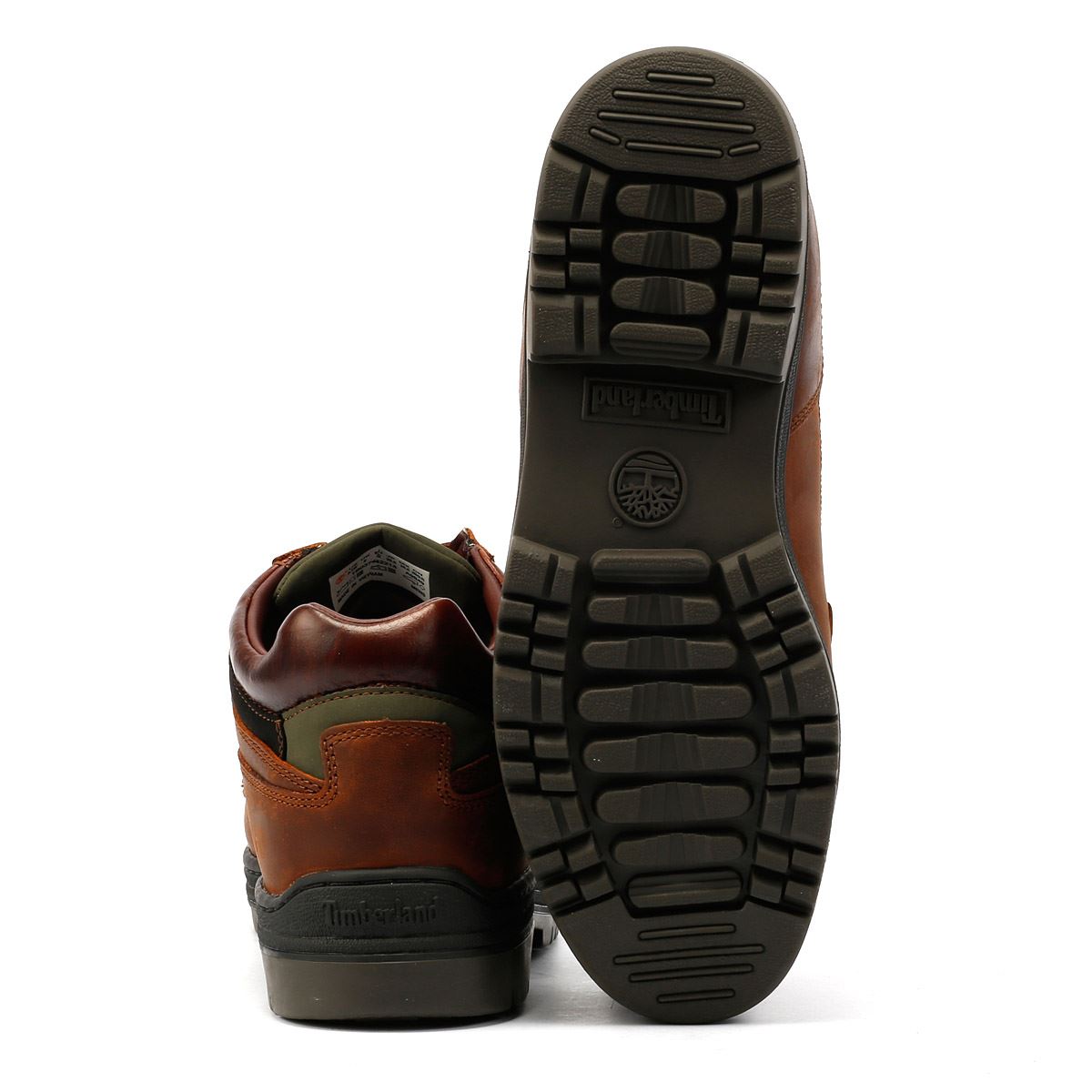 Timberland Heritage Low Lace Gore-Tex Braune Herrenstiefel Aus Leder
