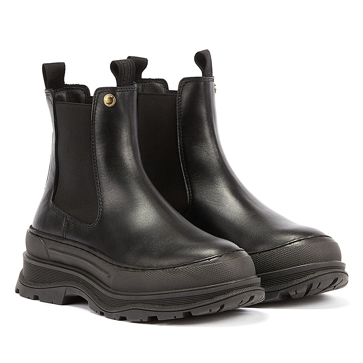 Barbour Frauen Schwarze Stiefel