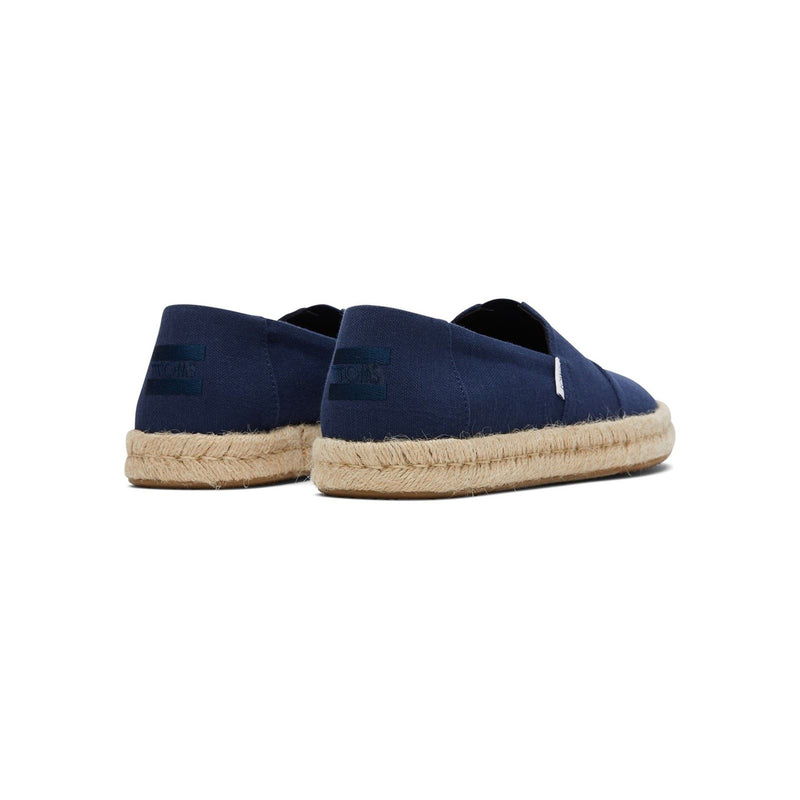 TOMS Alpargata Rope 2.0 100% Baumwolle Herren Espadrilles In Marineblau