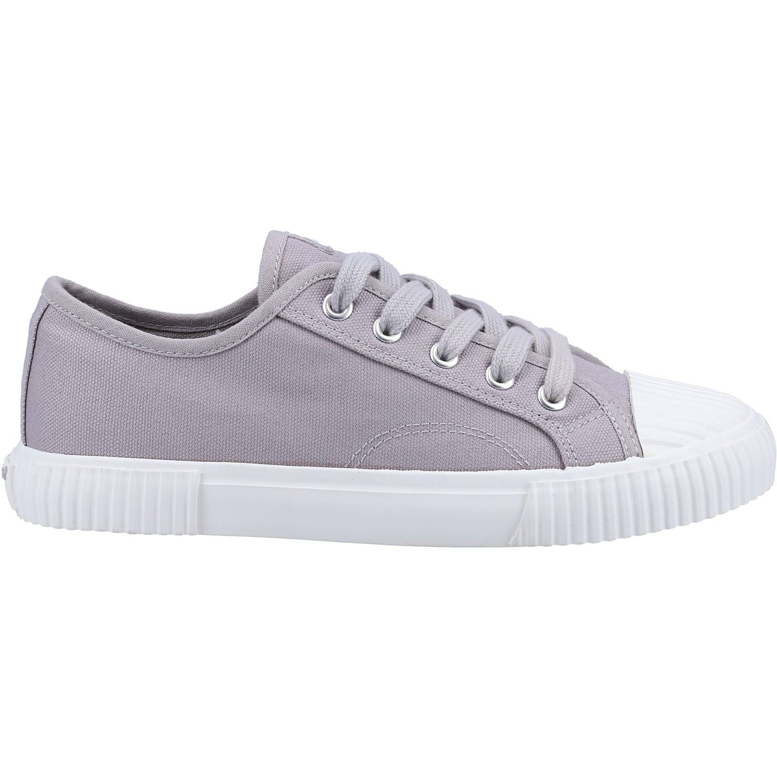 Hush Puppies Brooke Stoff Damen Graue Turnschuhe
