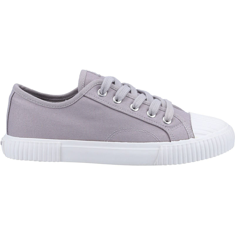 Hush Puppies Brooke Stoff Damen Graue Turnschuhe
