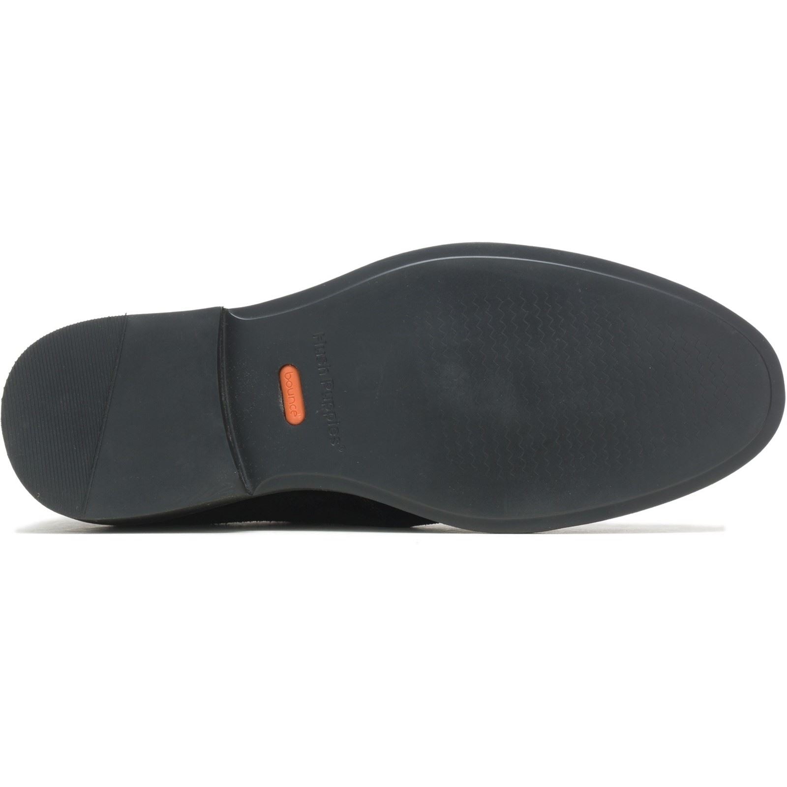 Hush Puppies Earl Slip On Herren Wildlederloafer In Schwarz