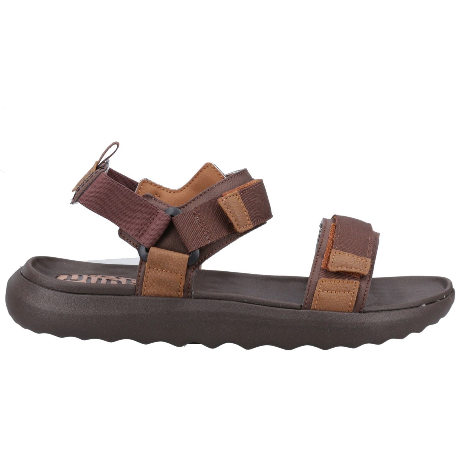 HEYDUDE Carson Herren Braun Sandalen