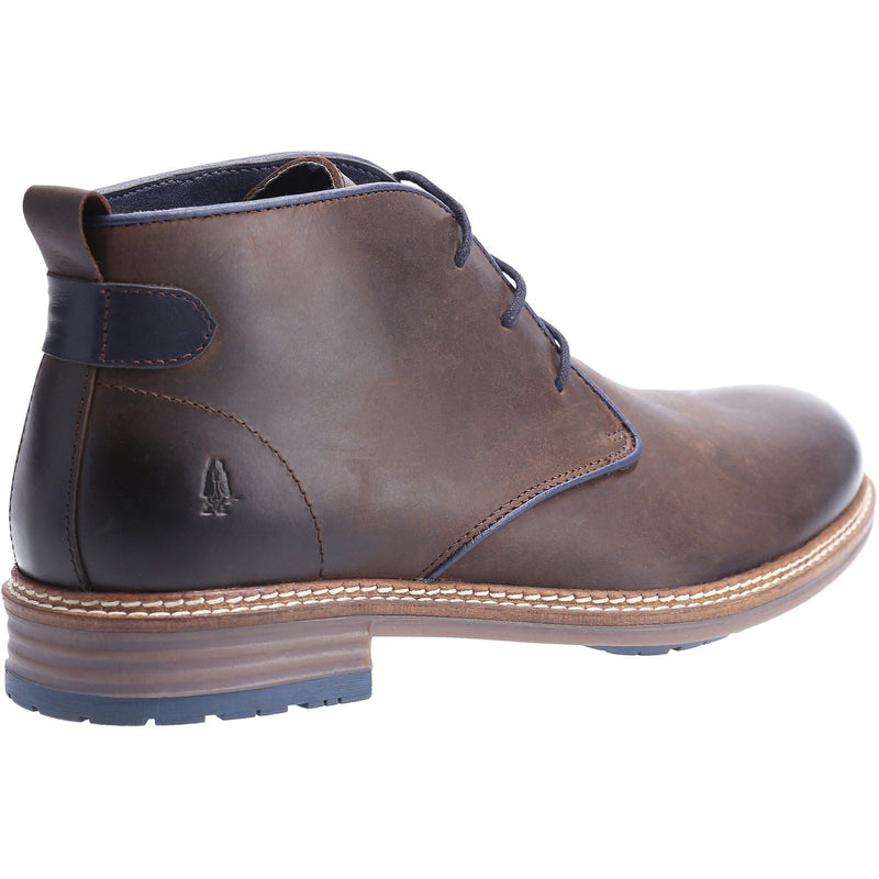 Hush Puppies Jonas Chukka Braune Herrenstiefel Aus Leder
