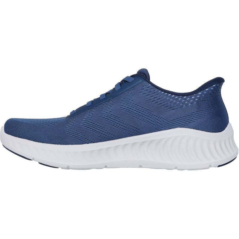 Skechers GO WALK NOW Payton Textile Herren Turnschuhe In Marineblau