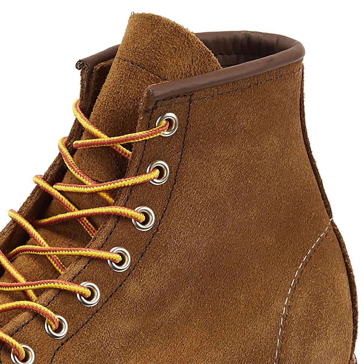 Red Wing Shoes Heritage Work 6-Zoll Moc Toe Herren Olivgrüne Mohave-Stiefel