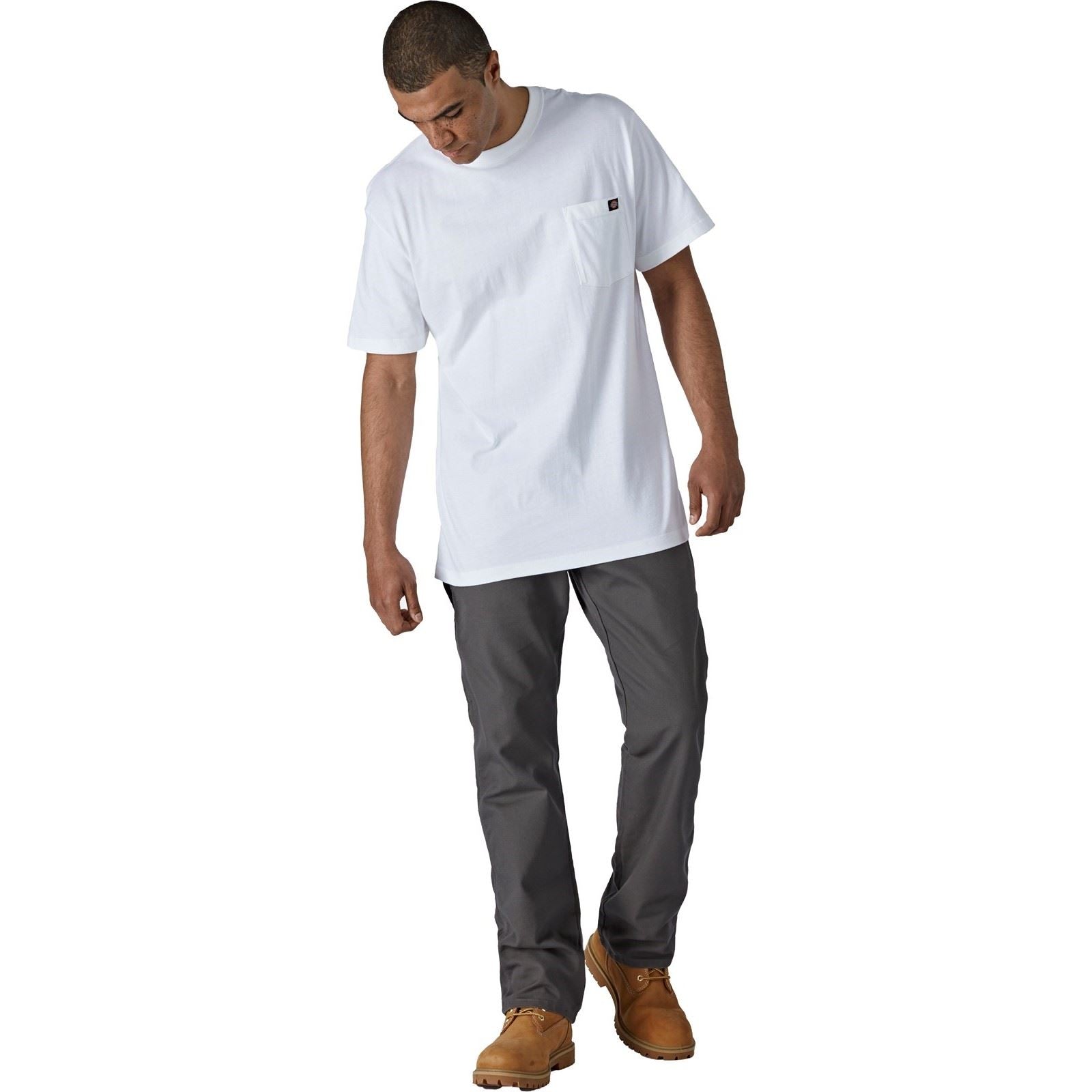 Dickies Short Sleeve Baumwolle Herren Weiße T-Shirts