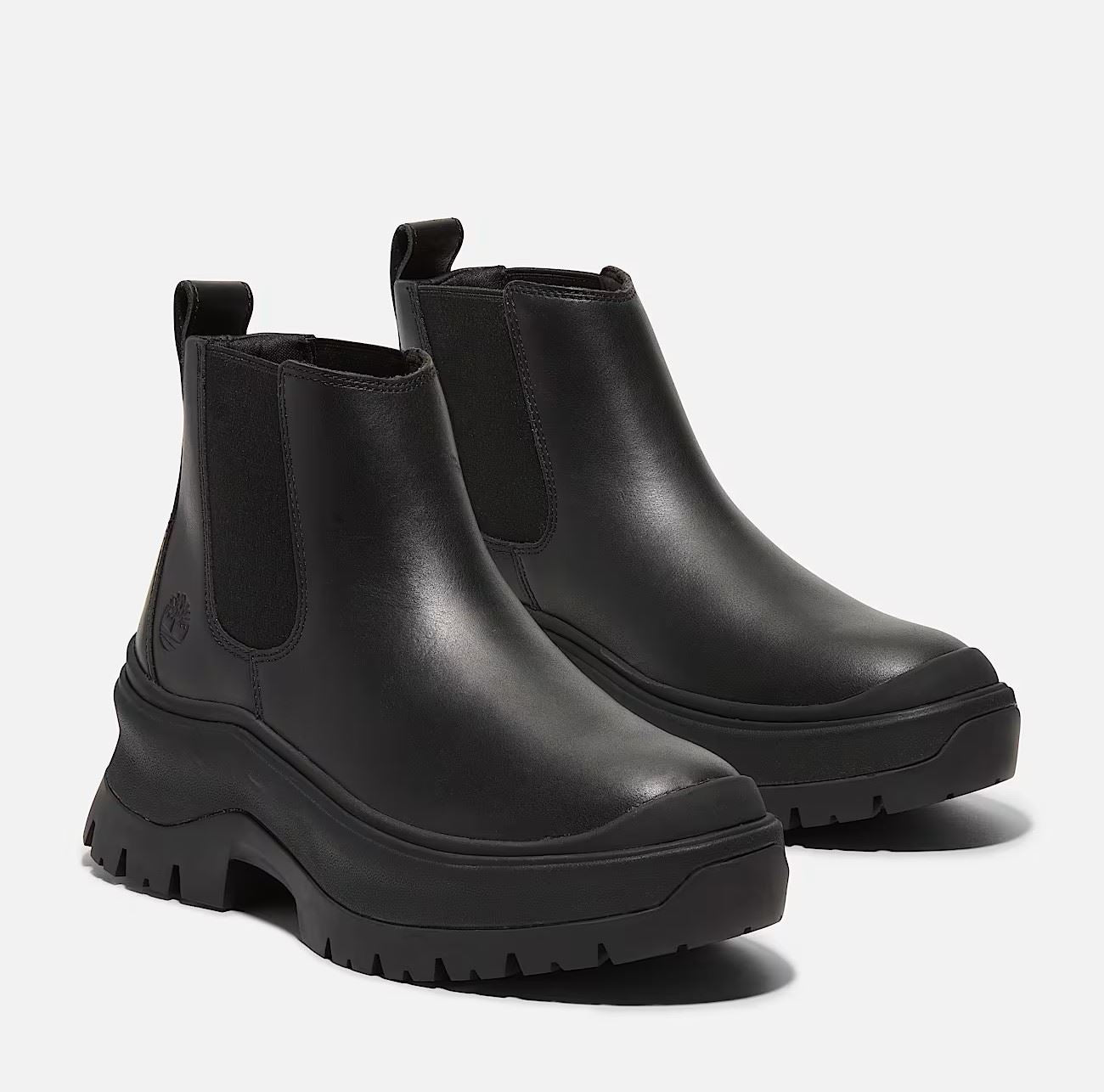 Timberland Roxie Lane Chelsea Damenlederstiefel In Schwarz