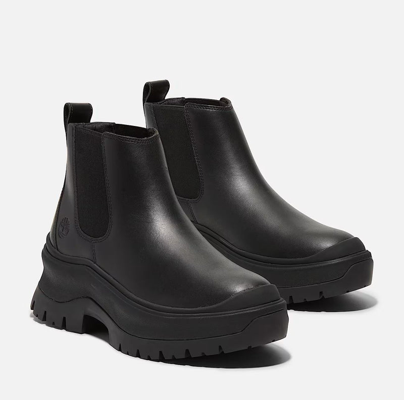 Timberland Roxie Lane Chelsea Damenlederstiefel In Schwarz