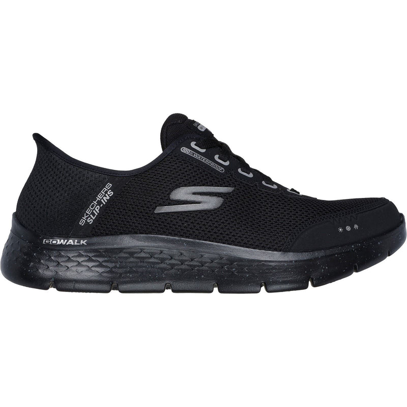 Skechers GO WALK Flex Textile Herrenschwarze Sneakers