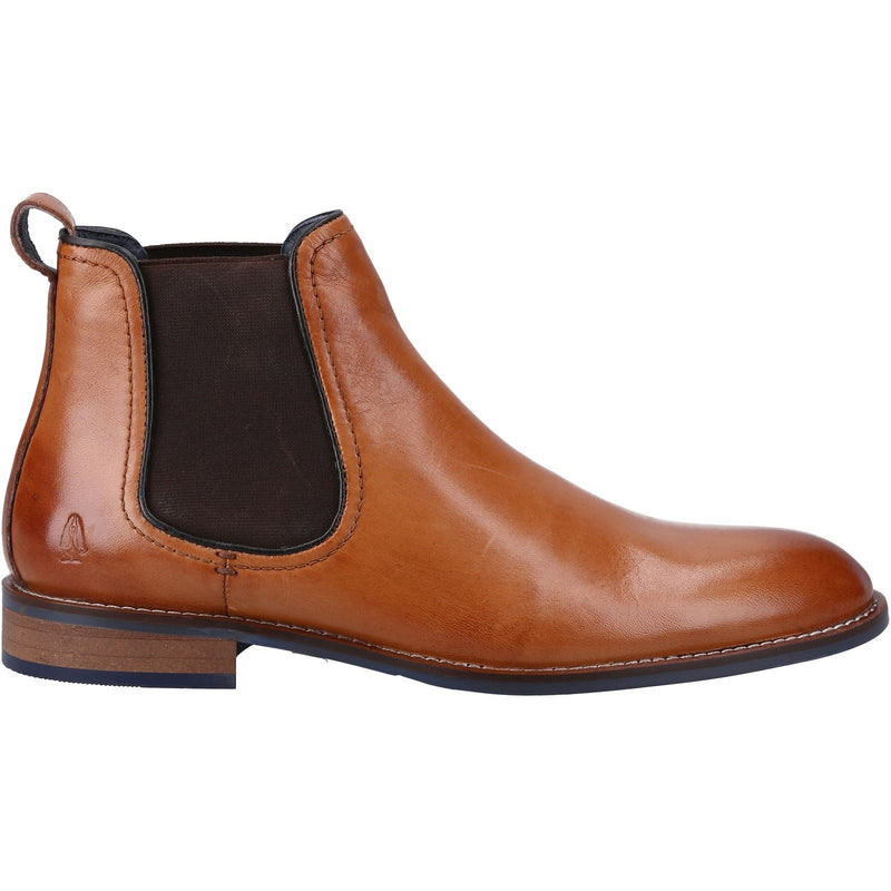 Hush Puppies Diego Chelsea Leder Herren Tan Stiefel