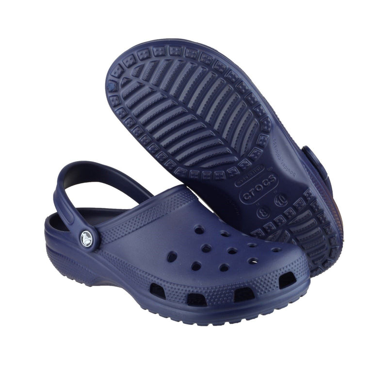 Crocs Classic Croslite Gummipantoffeln In Marineblau