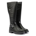Blowfish Malibu Virtue 2 Damen Schwarzstiefel Aus Kunstleder