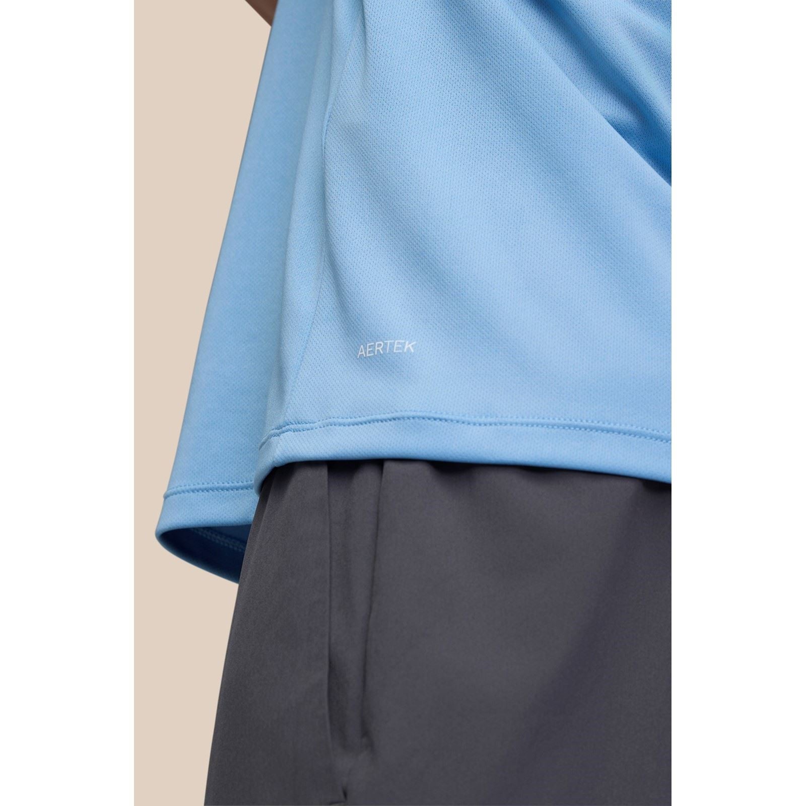 Castore Adapt Training T-Shirt Polyester Herren Blaue Sport-T-Shirts