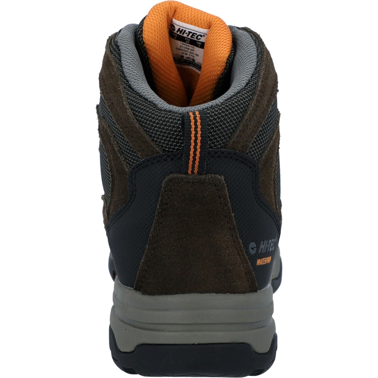 Hi-Tec Storm Herren Wanderstiefel Aus Dunkler Schokolade Aus Wildleder