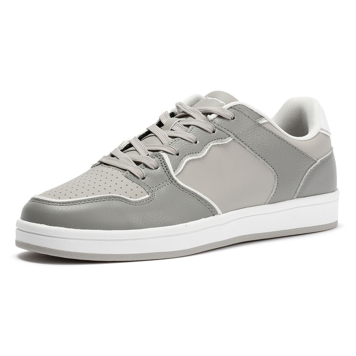 Ben Sherman Club Leder Herren Graue Turnschuhe