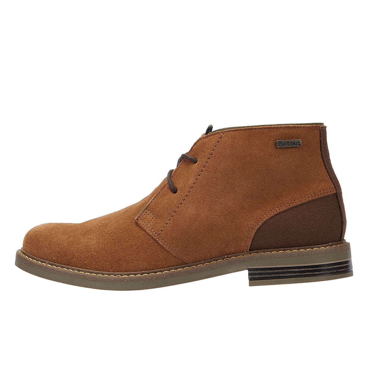 Barbour Hellbraune Wildleder-Herrenstiefel