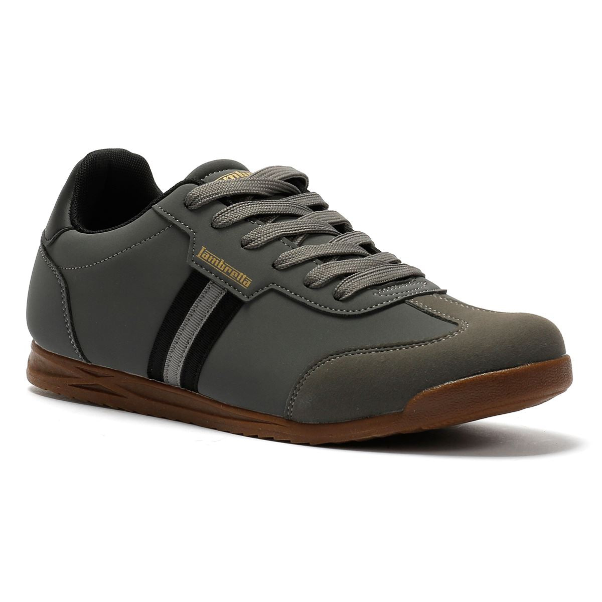 Lambretta Tackle Herren Graue Turnschuhe