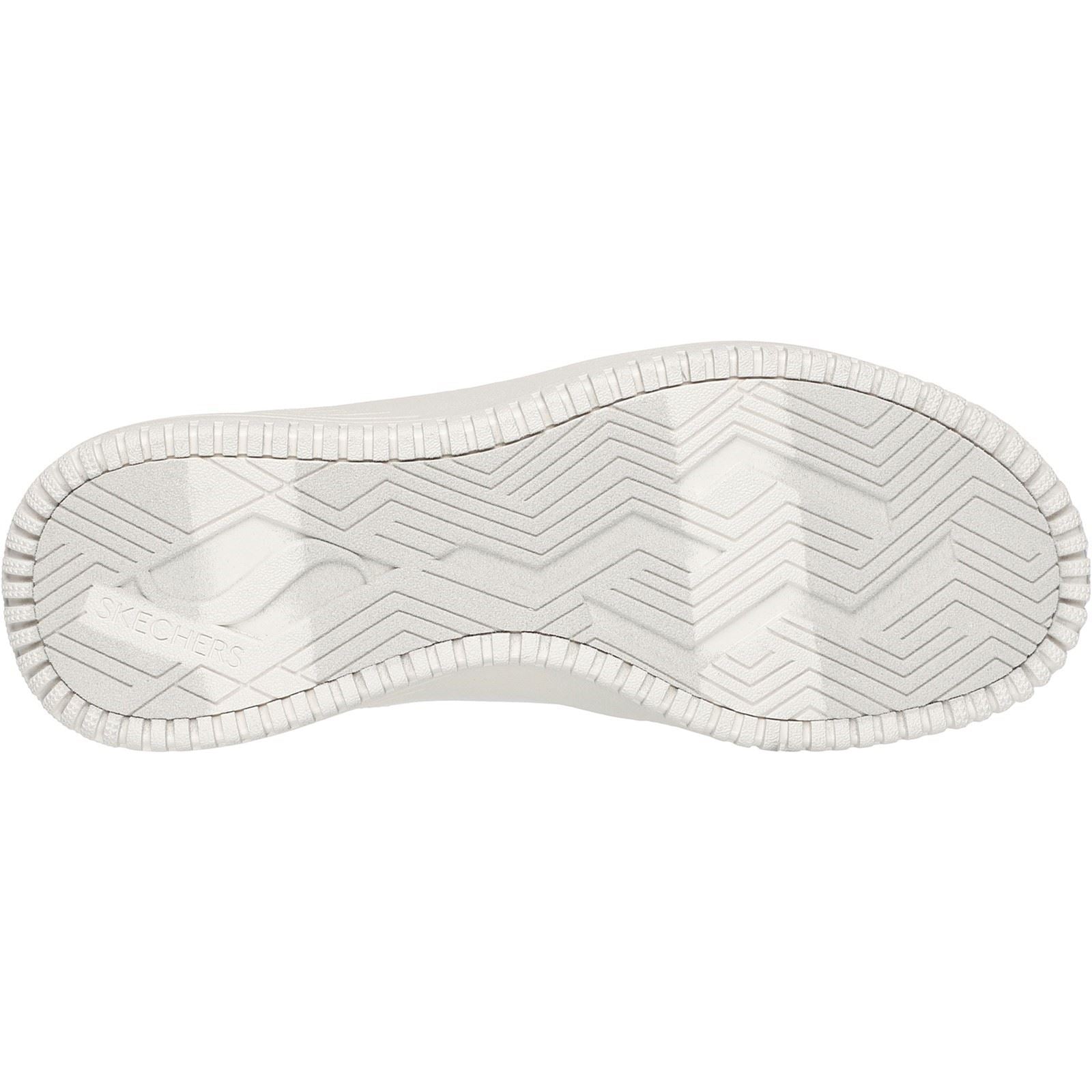 Skechers Grand 92 - Be Lifted Synthetische Damen-Sneaker In Weiß/Natur