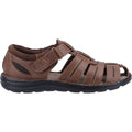Hush Puppies Albert Herren Sandalen Aus Braunem Leder