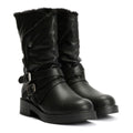 Blowfish Malibu Voyage Cozy Damen Schwarze Stiefel
