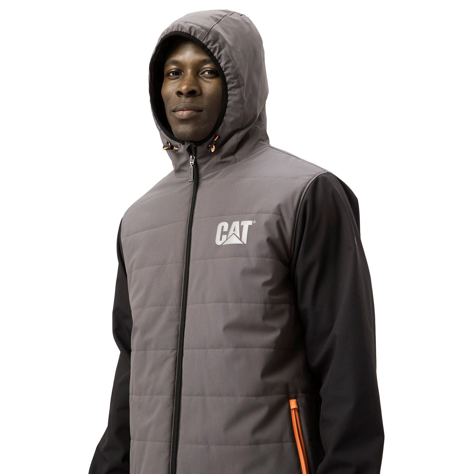 Caterpillar Tech Hybrid Herren Schwarze Jacke