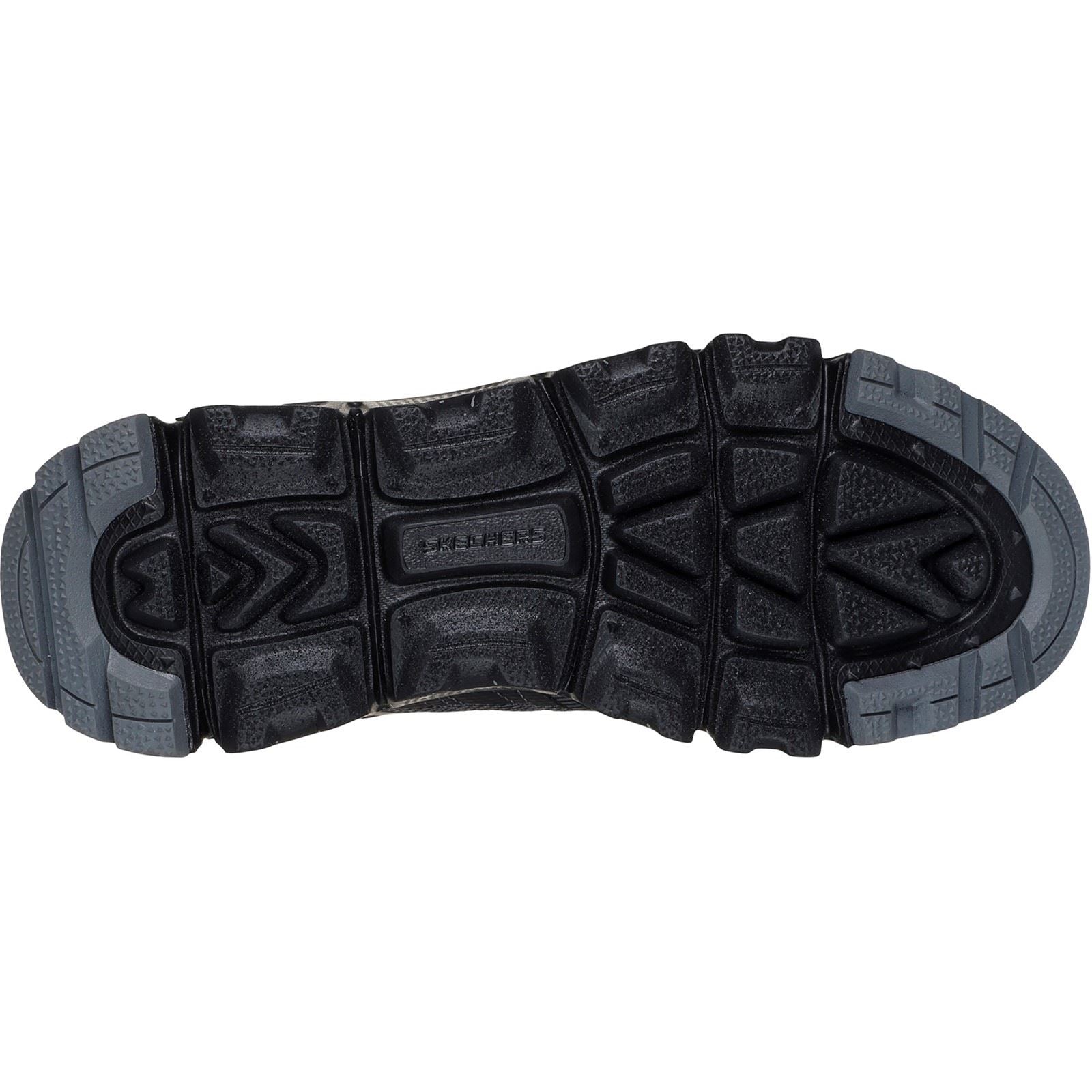 Skechers Summits At Wynnwood Synthetik Damen Wanderstiefel In Anthrazit/Schwarz