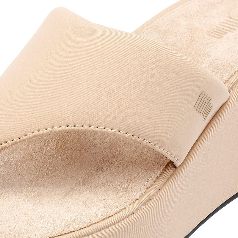 FitFlop Platfforms Wedge Damen Beige Sandalen