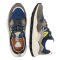 Flower Mountain Yamano Wildleder Herren-Sneaker In Grau