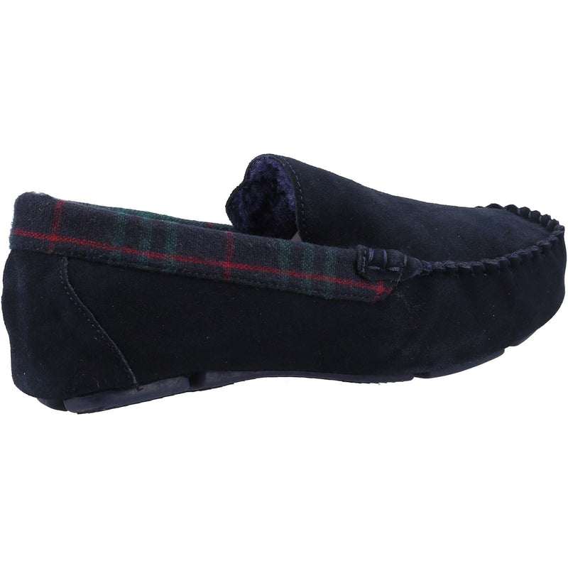 Hush Puppies Andreas Wildleder-Herren-Hausschuhe In Marineblau
