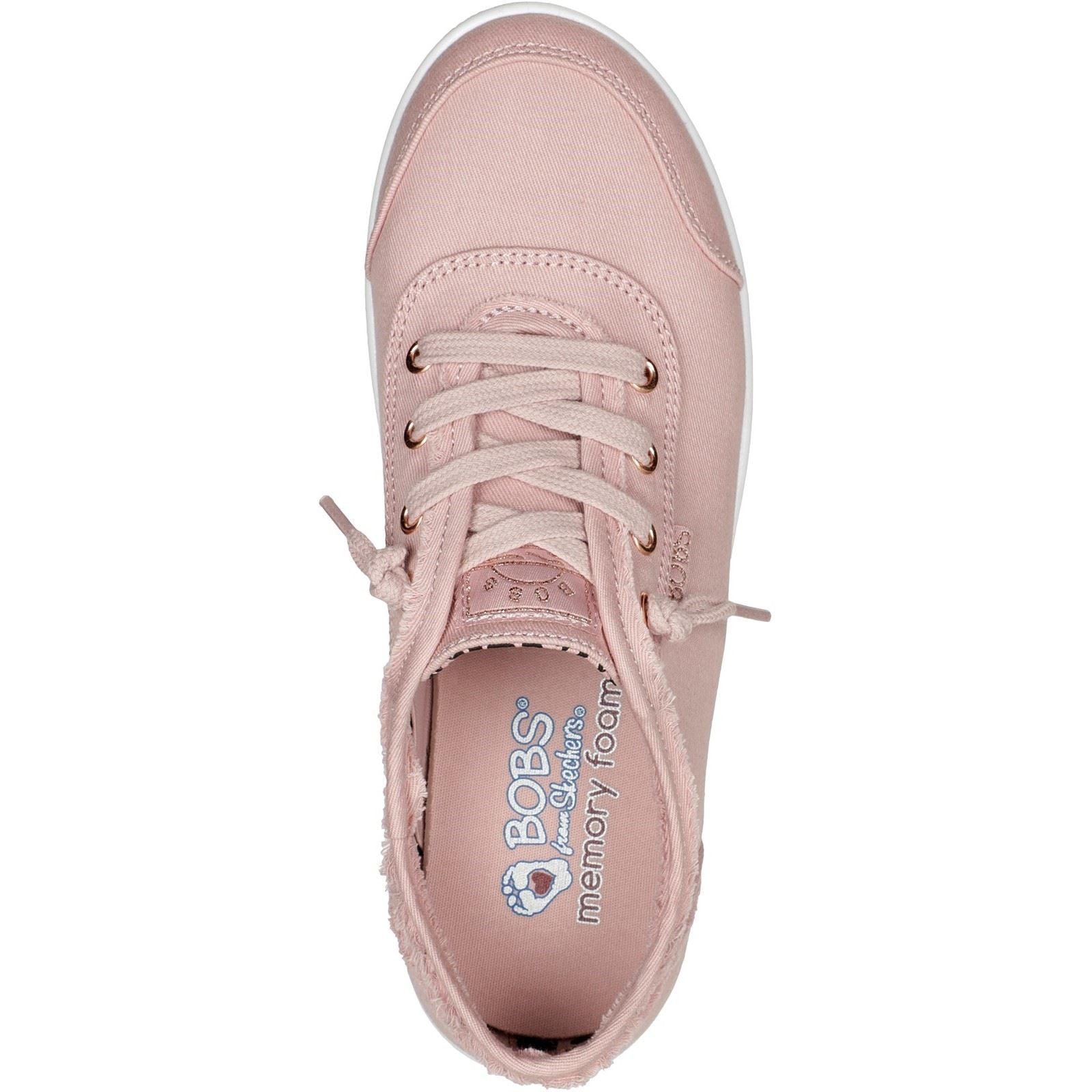 Skechers BOBS B Cute Damen Rose Sneaker Aus Baumwolle