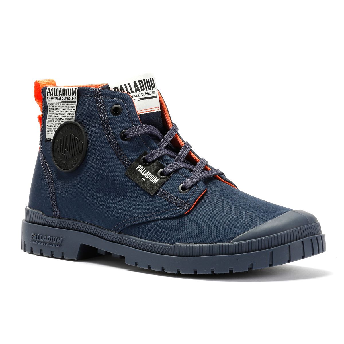 Mephisto Pampa SP20 Overlab Baumwoll Herren Blaue Stiefel