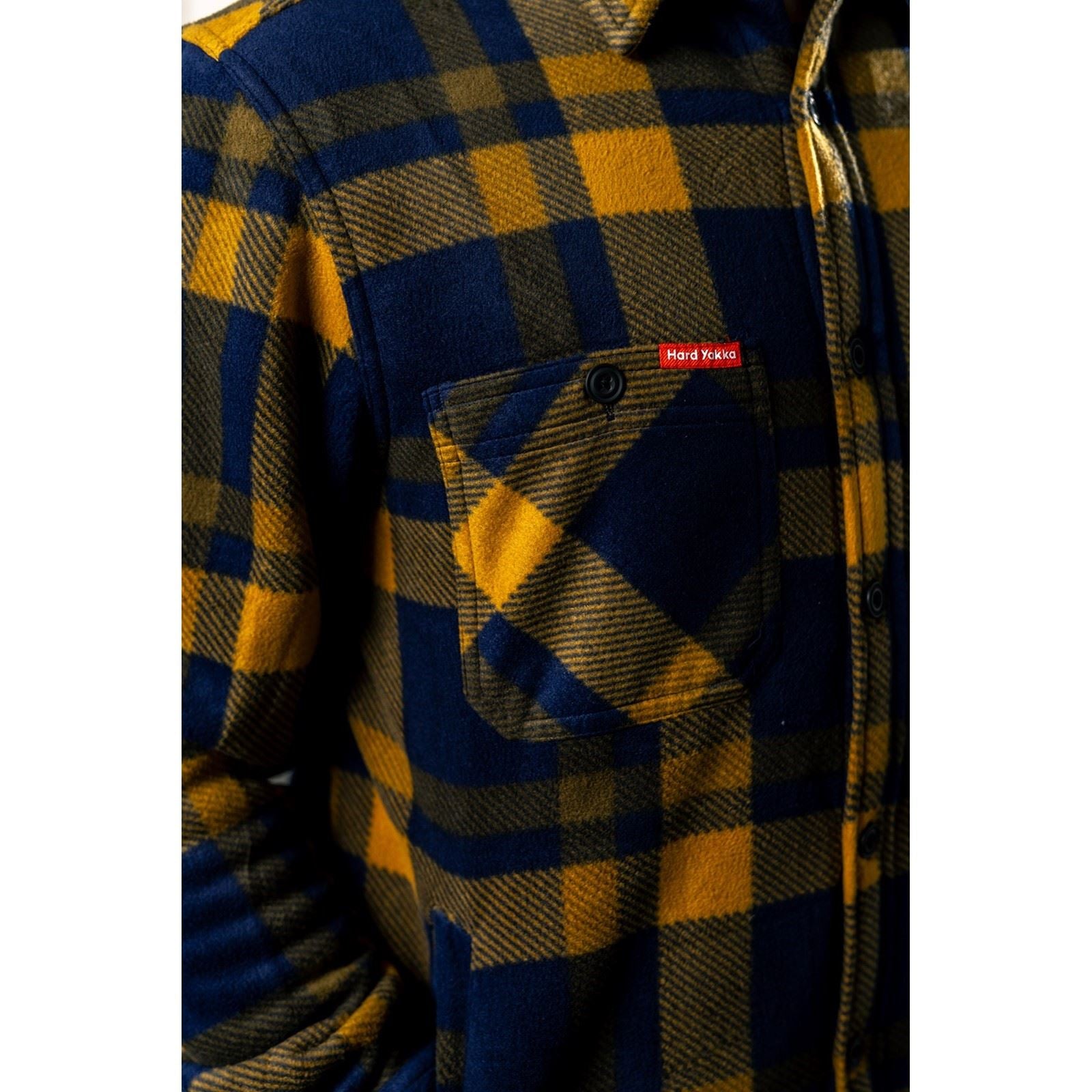 Hard Yakka Sherpa Herren Braune Fleecejacke