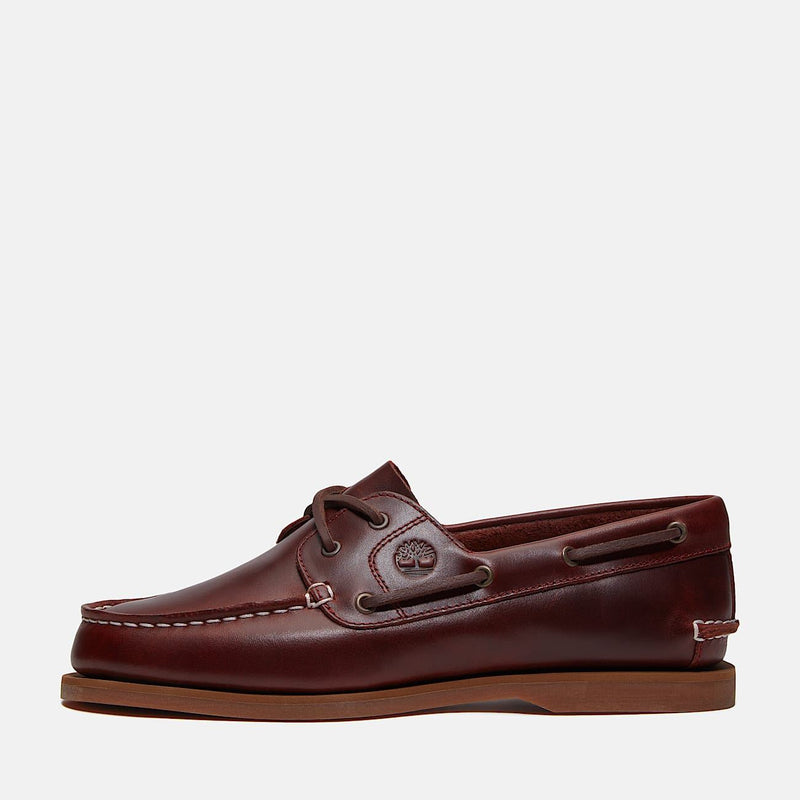 Timberland Classic 2 Eye Damen Lederschuhe In Rot