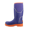 Muck Boots Grit S5 Herren Gummistiefel in Blau/Orange
