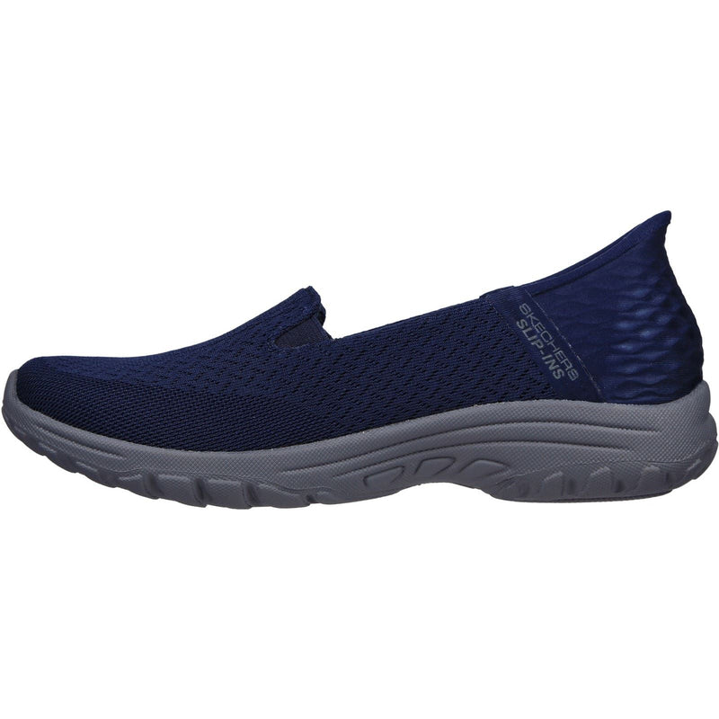 Skechers Reggae Fest 2.0 - Guiding Polyester Damen Navy Sneakers